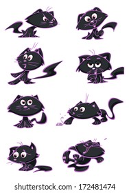 cute black cat