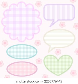 
cute blank notepad Call stationary paper set. Pastel colors. Bright colors.