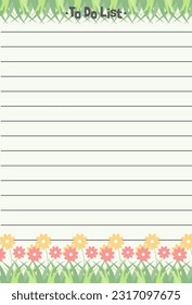Cute blank paper notes. Stationery organizer set. Scrapbook notes and memo schedule.Printable planner stickers. To Do List sticky note pad. Digital planning element. Vector illustration.