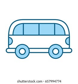 cute blue car cartoon