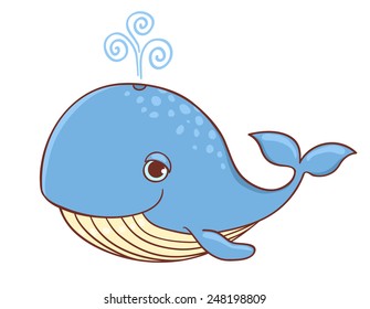Cartoon Images Of Blue Whales - Images | Amashusho