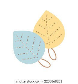 Cute boho baby toy in Scandinavian style