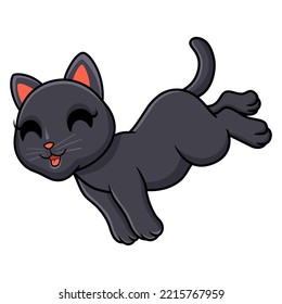 Cute bombay cat cartoon posing