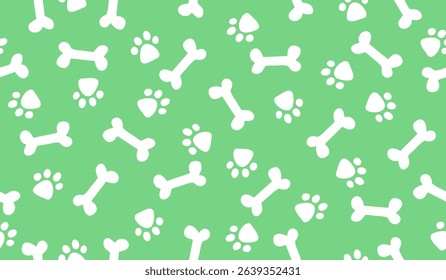 Cute bone pattern background vector design
