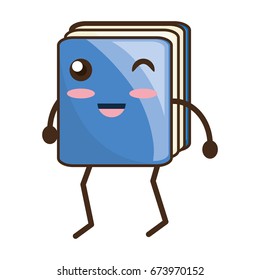 Cute book cartoon