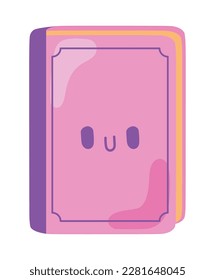 icono del libro lindo fondo blanco aislado