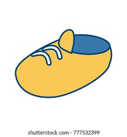 Cute boot cartoon