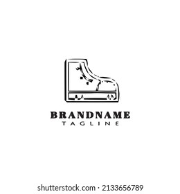 diseño de icono de logotipo de arranque lindo ilustración de vector moderna