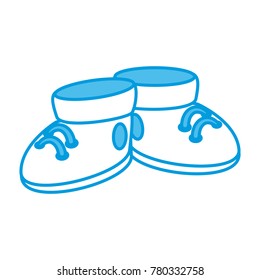 Cute boots cartoon
