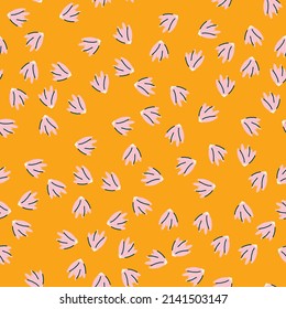 Patrón fino sin costuras con flores. Fondo del vector, impresión, diseño