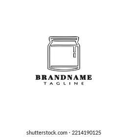 cute bottle logo icon design modern vector illustration