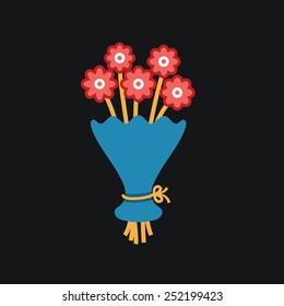 Cute bouquet of flowers