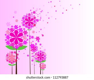 Vector Flower tree. | Stock Photo and Image Collection by watchara