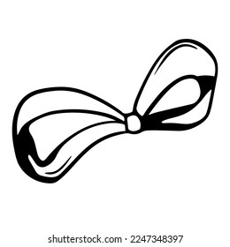cute bow. Ribbon. decoration for a gift
