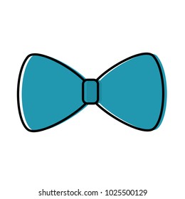 cute bow ribbon decoration icon