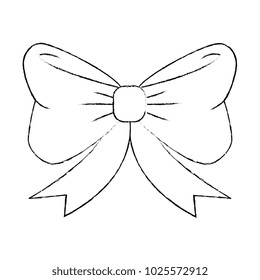 cute bow tie decorative icon