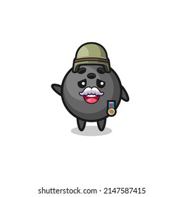 cute bowling as veteran cartoon , cute design