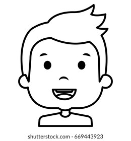 cute boy avatar character