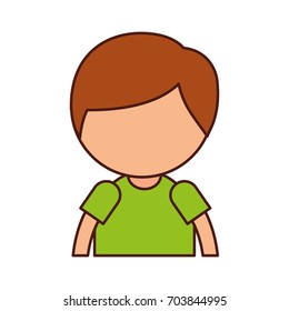 cute boy avatar character