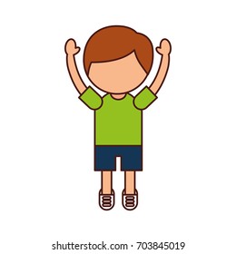 cute boy avatar character