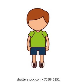 cute boy avatar character