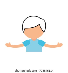 cute boy avatar character