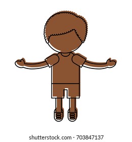 cute boy avatar character