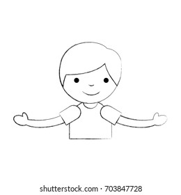cute boy avatar character