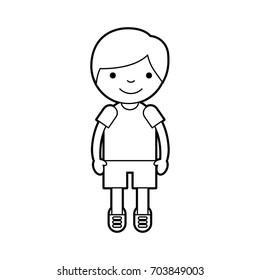 cute boy avatar character
