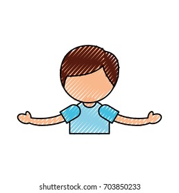 cute boy avatar character