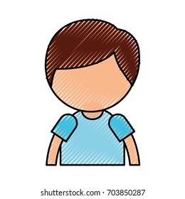 cute boy avatar character