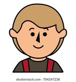 cute boy avatar character