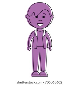 cute boy avatar character