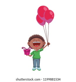 Cute boy cartoon