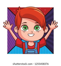 cute boy cartoon
