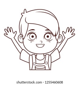 cute boy cartoon