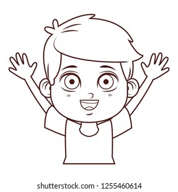 cute boy cartoon