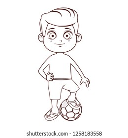 cute boy cartoon