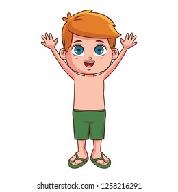 cute boy cartoon