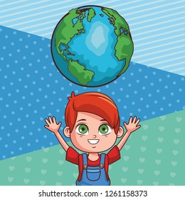 cute boy cartoon