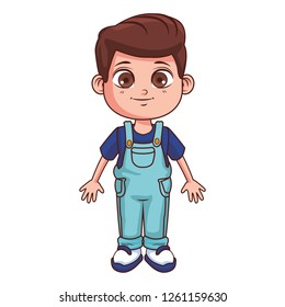 cute boy cartoon