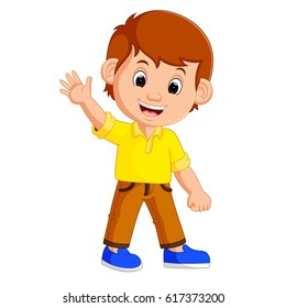 cute boy cartoon