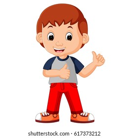 cute boy cartoon