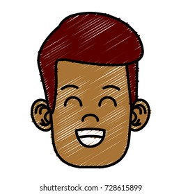 Cute boy cartoon