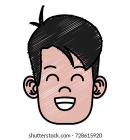 Cute boy cartoon