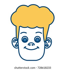 Cute boy cartoon