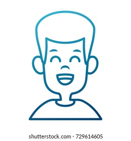 Cute boy cartoon