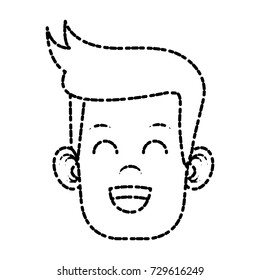 Cute boy cartoon