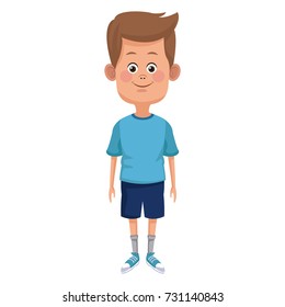 Cute Boy Cartoon Stock Vector (Royalty Free) 731140843 | Shutterstock