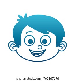 Cute boy cartoon